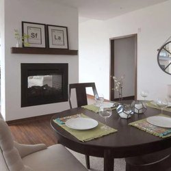 dining room at Encore Living at Mequon Town Center apartment community located in Mequon, WI