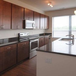 kitchen at Encore Living at Mequon Town Center apartment community located in Mequon, WI