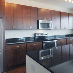 kitchen at Encore Living at Mequon Town Center apartment community located in Mequon, WI