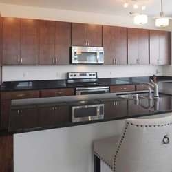 kitchen at Encore Living at Mequon Town Center apartment community located in Mequon, WI